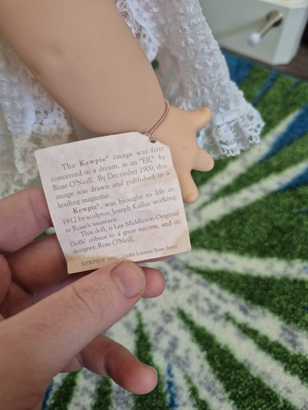16 Inch Kewpie Cameo Doll "Rosebud" - Picture 6 of 7